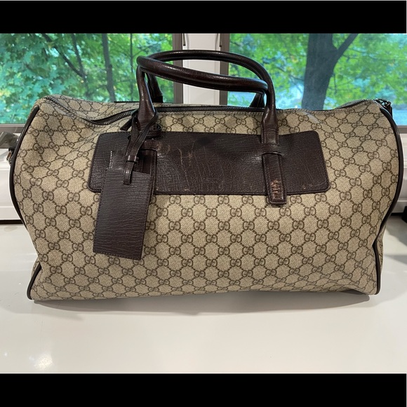 Gucci Handbags - Authentic Vintage Gucci Duffle Bag